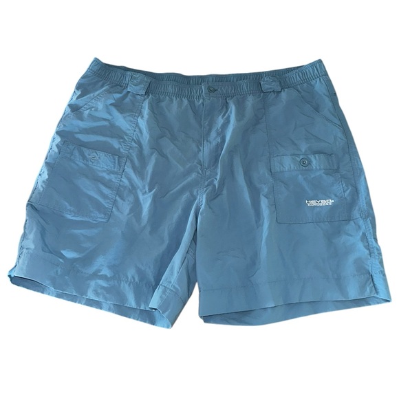 Heybo Blue Nylon Shorts Size‎ XXL - Picture 1 of 8